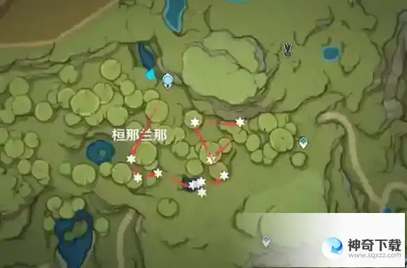 《原神》3.6帕蒂莎兰分布图