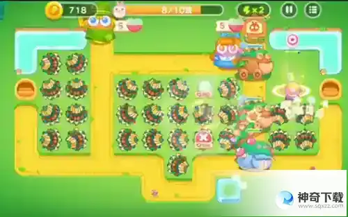 保卫萝卜4绿野奇缘第40关怎么过