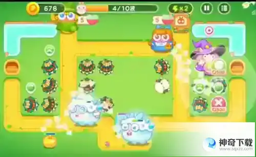 保卫萝卜4绿野奇缘第40关怎么过