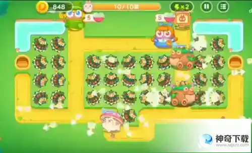 保卫萝卜4绿野奇缘第40关怎么过