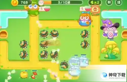 保卫萝卜4绿野奇缘第40关怎么过