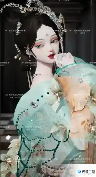 《以闪亮之名》沧澜捏脸数据