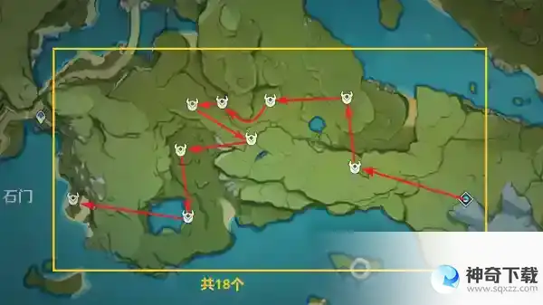 原神射手丘丘人位置在哪里