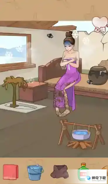 找茬啊老六修补破屋让美女暖和起来全流程