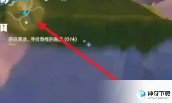 原神奇怪的圆盘四个位置在哪