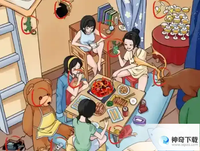 疯狂梗传寝室欢乐多