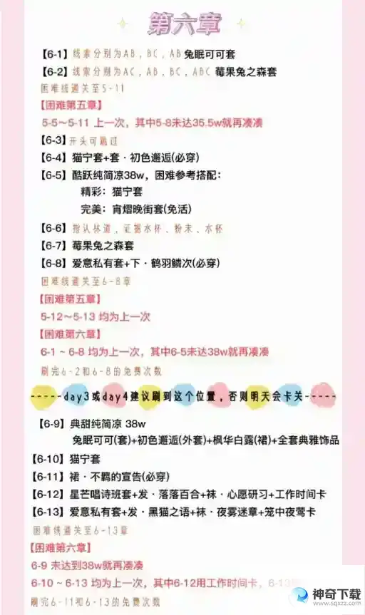 以闪亮之名主线材料一览