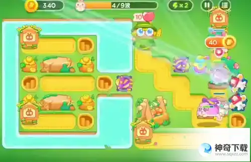 保卫萝卜4绿野奇缘第42关通关