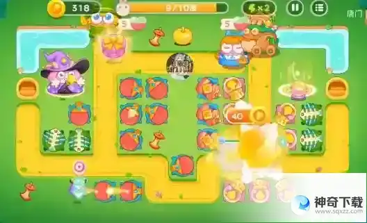 保卫萝卜4绿野奇缘第40关通关