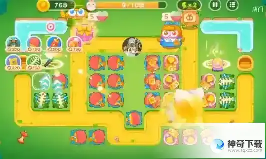 保卫萝卜4绿野奇缘第40关通关