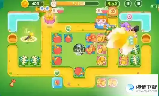 保卫萝卜4绿野奇缘第40关通关