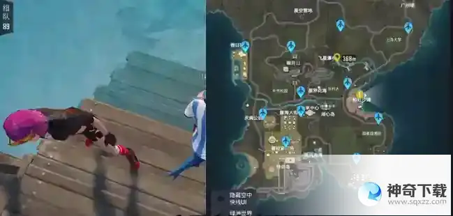 和平精英鲸鱼位置介绍