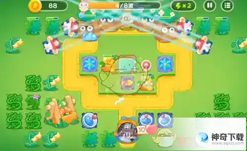 保卫萝卜4绿野奇缘第18关通关