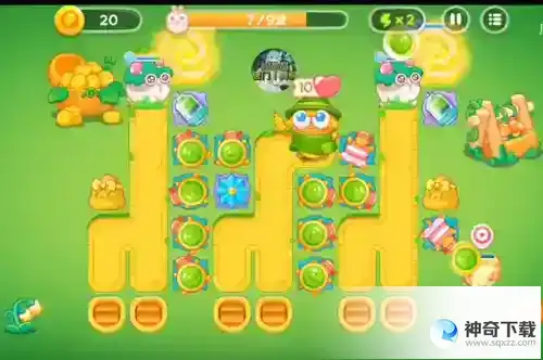 保卫萝卜4绿野奇缘第21关通关