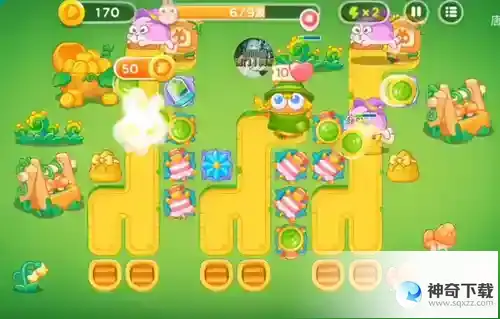 保卫萝卜4绿野奇缘第21关通关