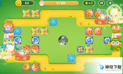 保卫萝卜4绿野奇缘第17关通关
