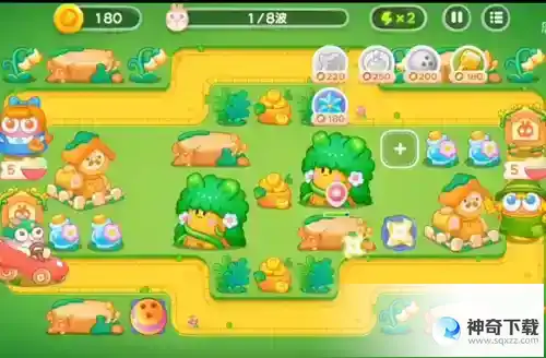 保卫萝卜4绿野奇缘第17关通关