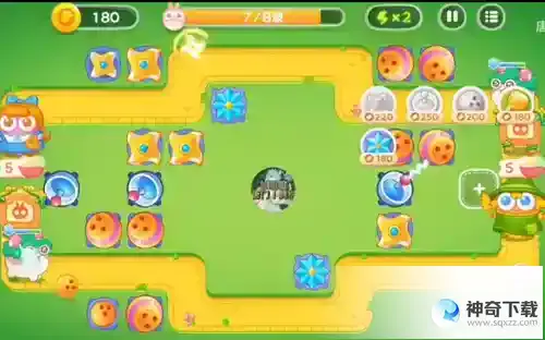 保卫萝卜4绿野奇缘第17关通关