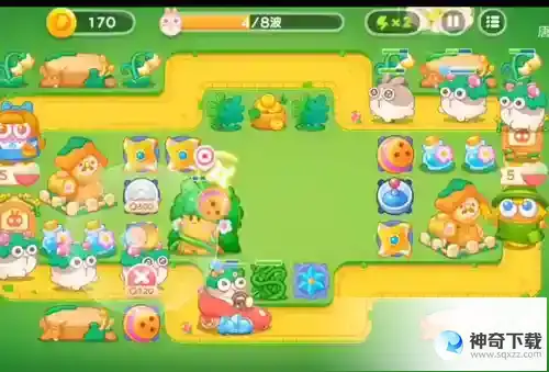 保卫萝卜4绿野奇缘第17关通关