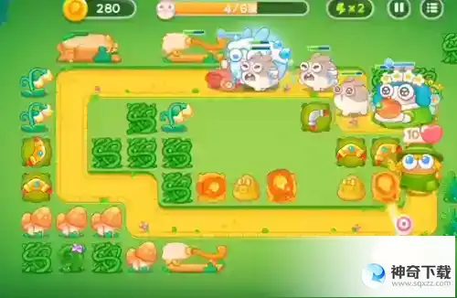 保卫萝卜4绿野奇缘第24关通关