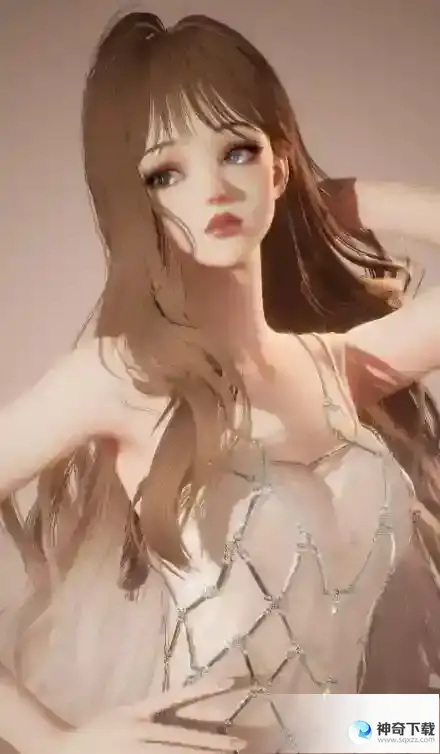 《以闪亮之名》欧美风成女捏脸数据