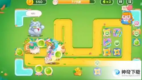 保卫萝卜4绿野奇缘第25关通关