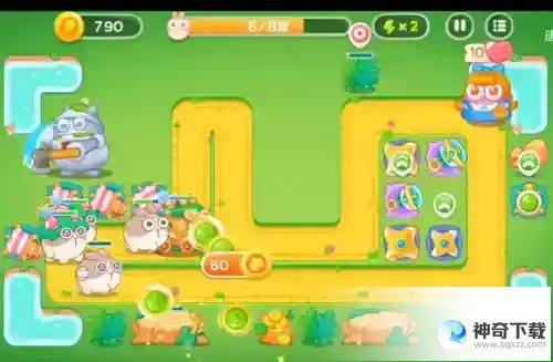 保卫萝卜4绿野奇缘第25关通关