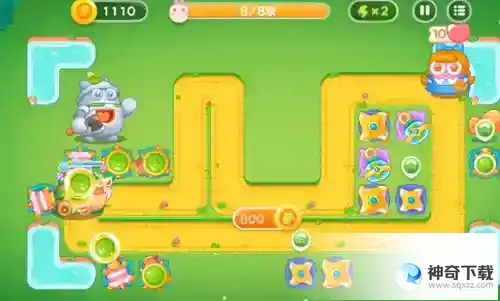 保卫萝卜4绿野奇缘第25关通关
