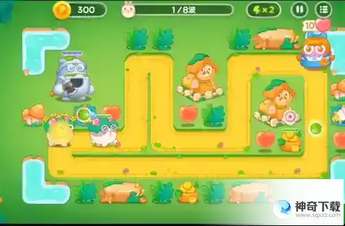 保卫萝卜4绿野奇缘第25关通关