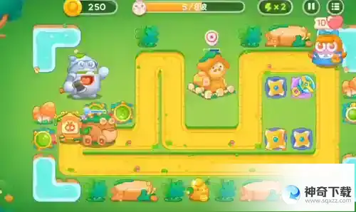 保卫萝卜4绿野奇缘第25关通关