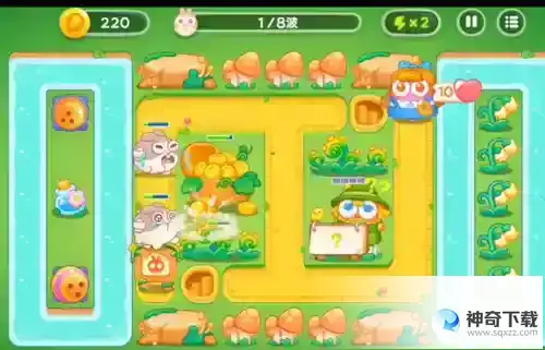 保卫萝卜4绿野奇缘第30关怎么过