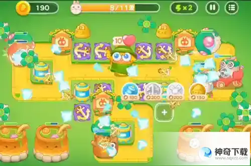 保卫萝卜4绿野奇缘第23关通关