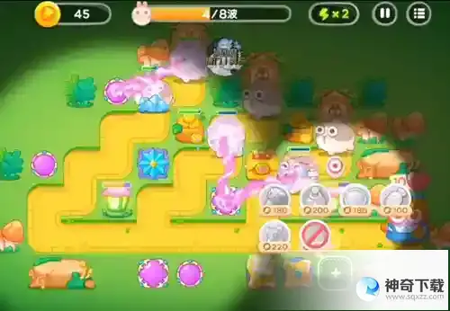 保卫萝卜4绿野奇缘19关怎么过