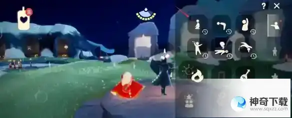 光遇冥想动作是哪个