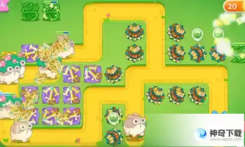 保卫萝卜4绿野奇缘第11关通关