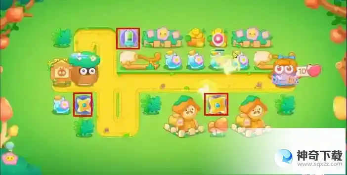 保卫萝卜4绿野奇缘第3关怎么过