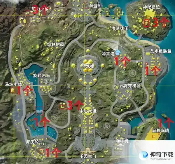 荒野行动杰克的宝箱在哪