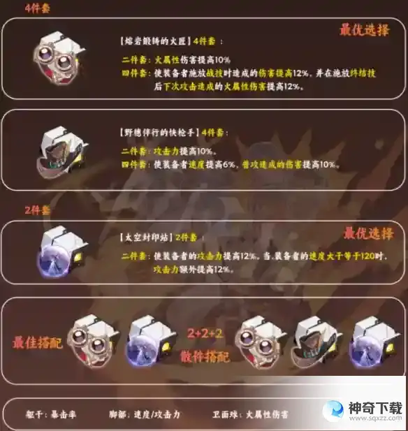 《崩坏星穹铁道》虎克用什么遗器