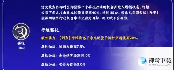 《崩坏星穹铁道》希儿技能
