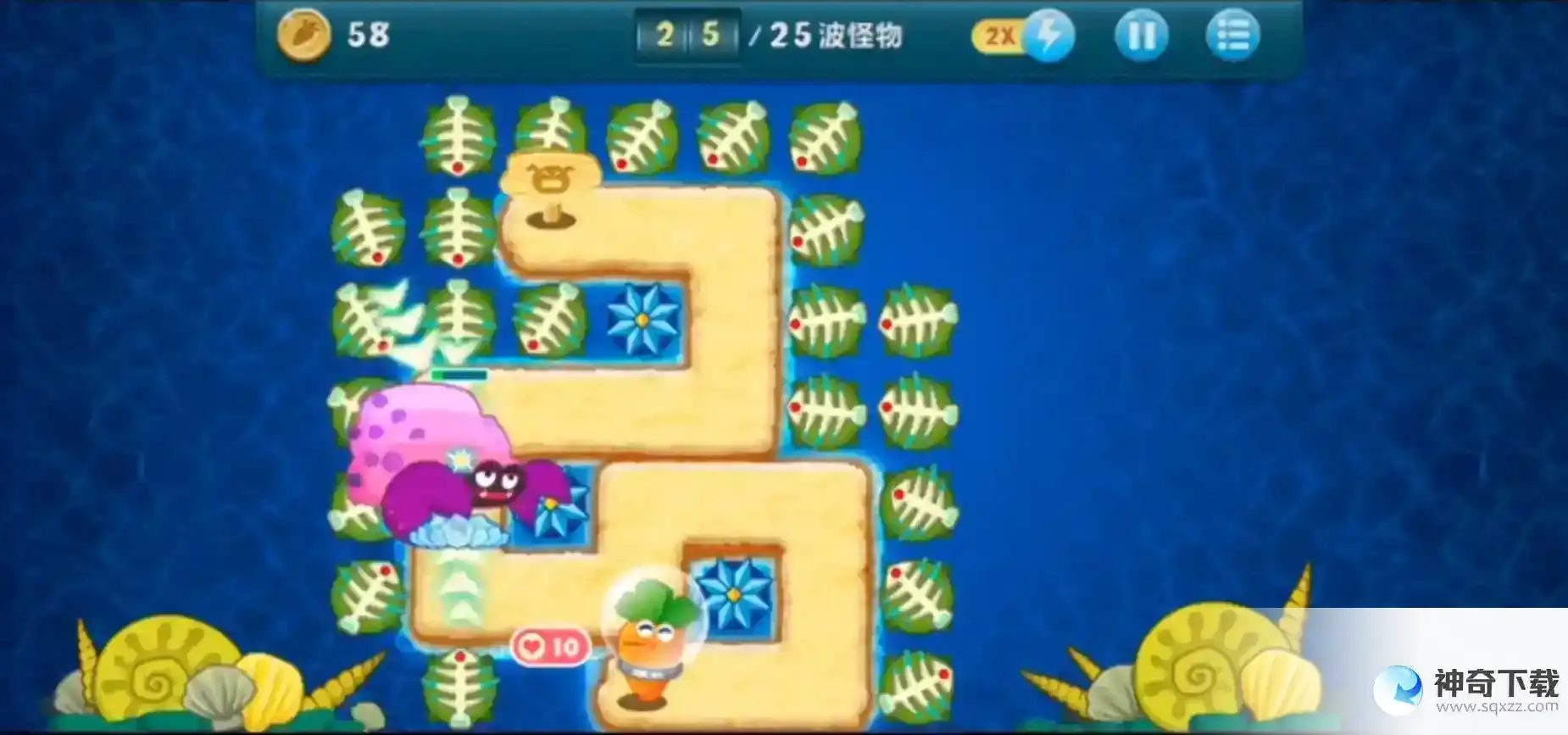 保卫萝卜终极挑战第27关怎么过