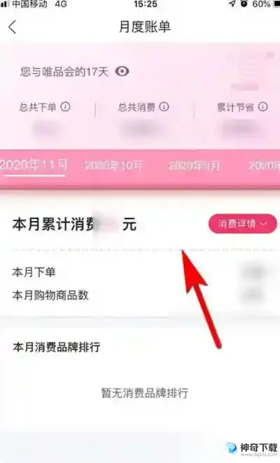 唯品会月度账单在什么地方看