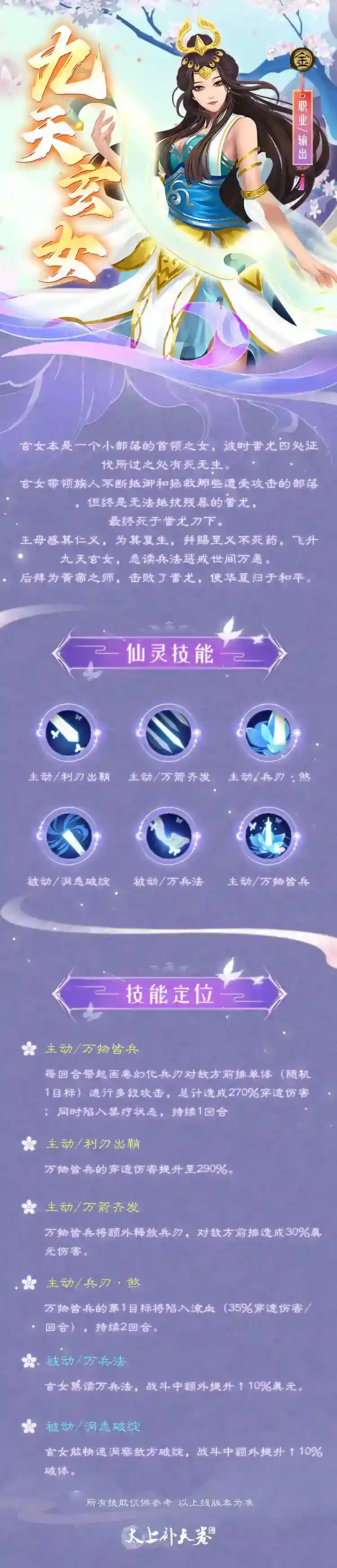 太上补天卷仙灵快曝九天玄女