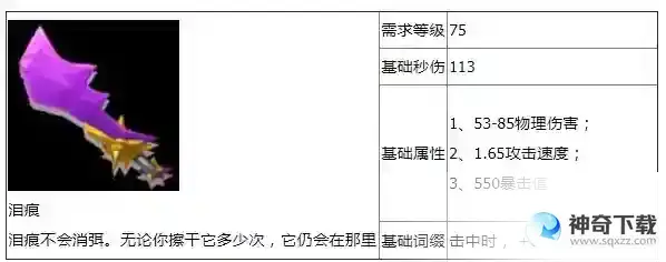 火炬之光无限泪痕在哪里掉落