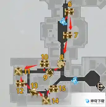 崩坏星穹铁道残响回廊宝箱位置汇总