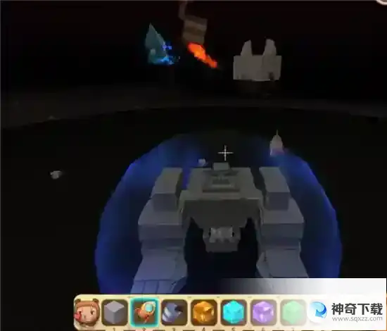 迷你世界如何召唤远古巨人