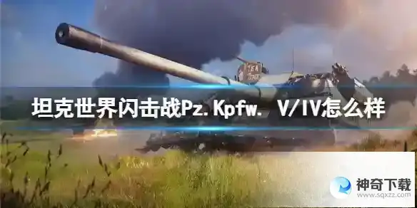 坦克世界闪击战Pz.Kpfw. V/IV怎么样