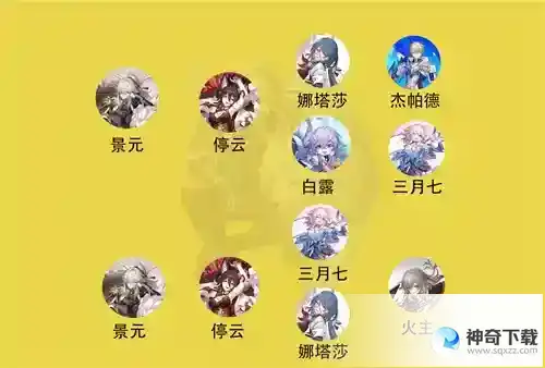 崩坏星穹铁道景元配队怎么搭配
