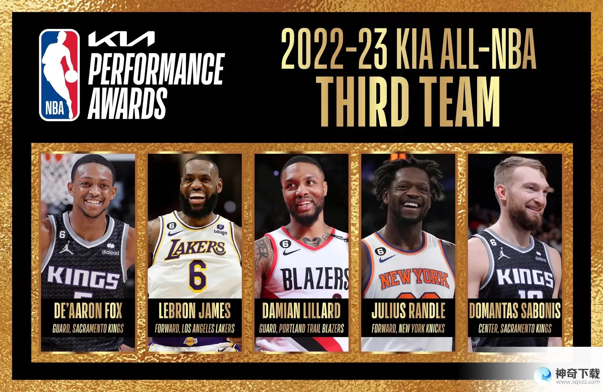 2023nba最佳阵容 2023nba一阵二阵三阵