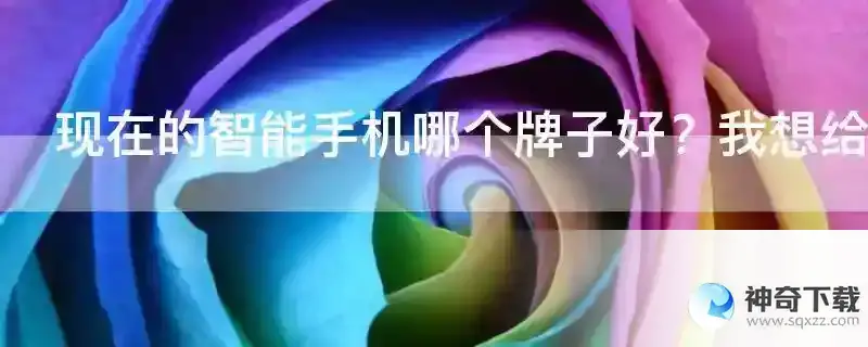 现在的智能手机哪个牌子好？我想给老婆换一个，她现在用的手机用好久了