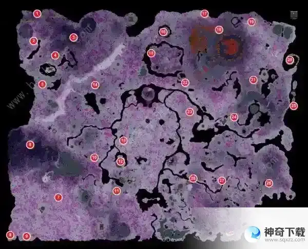 王国之泪残旧的地图有几个